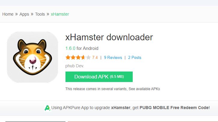 Xhamstervideodownloader APK for Chromebook