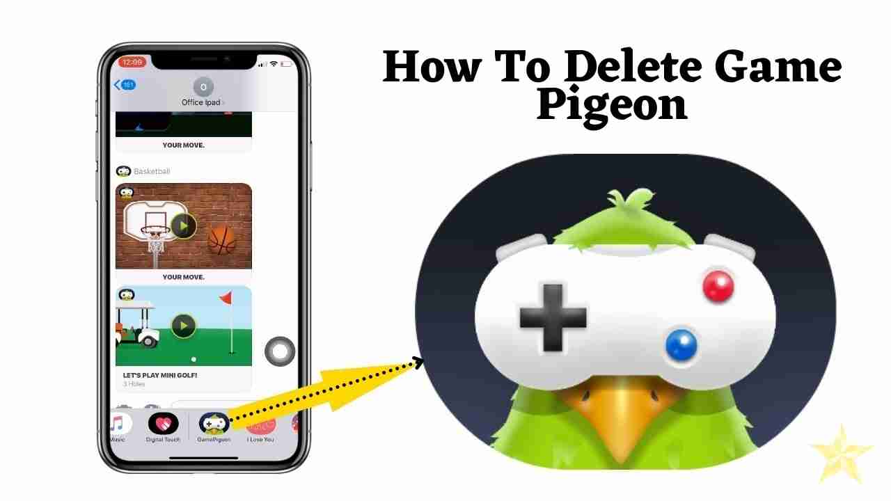 how to delete game pigeon